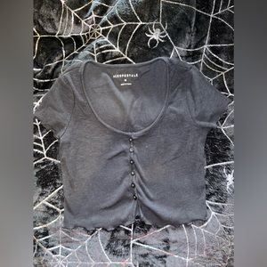 Black Aeropostale Crop Top